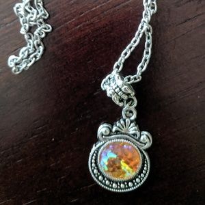 Mermaid scales necklace